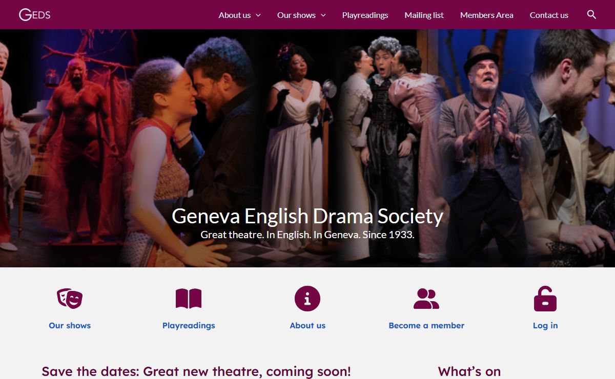 Geneva English Drama Society (GEDS)