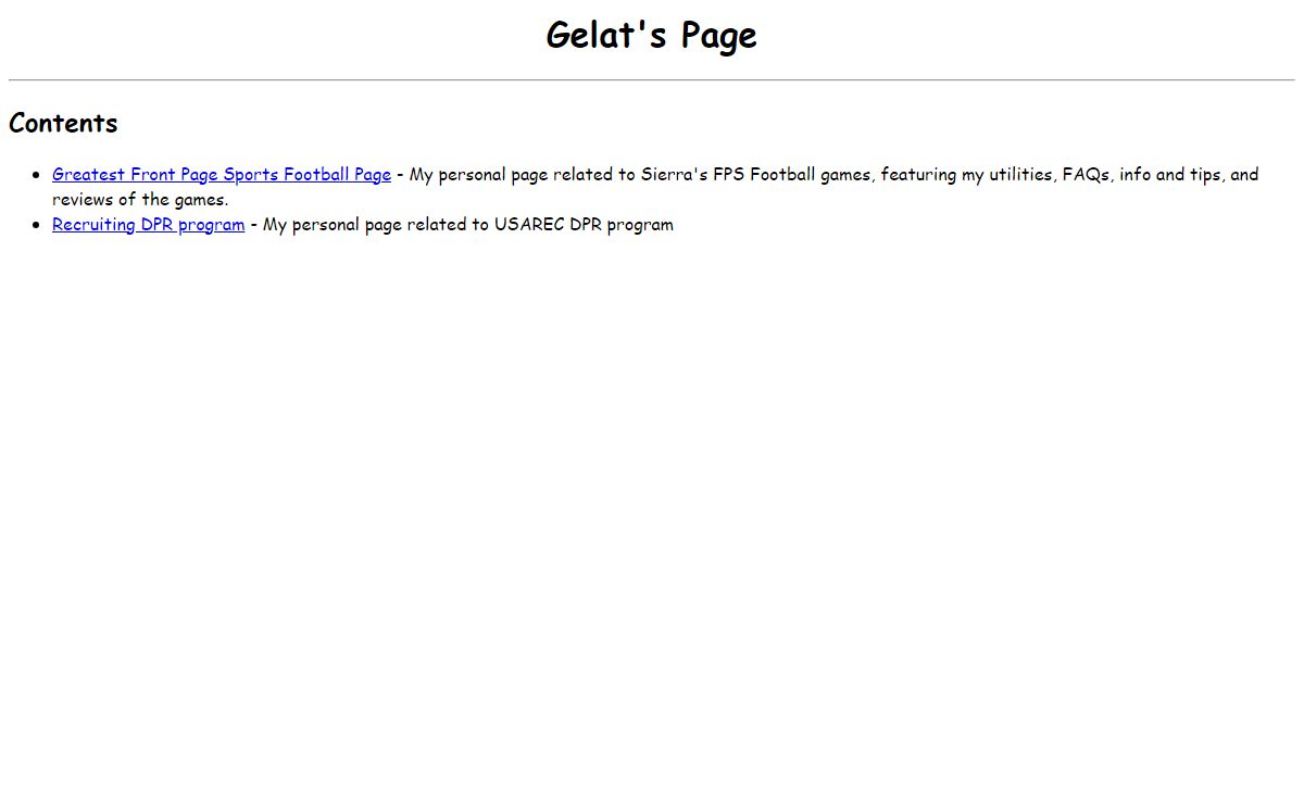 Gelat's Page