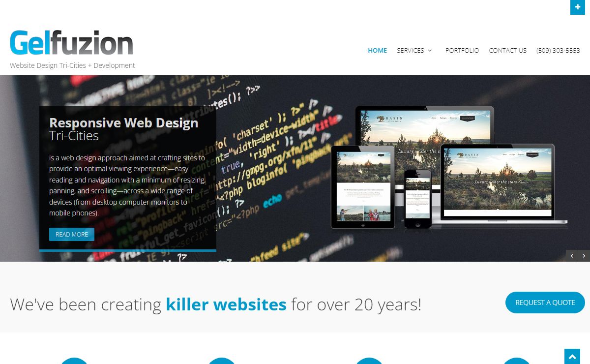 Web Design Tri-Cities & Web Development Kennewick, Pasco, Richland | GelFuzion, Inc.