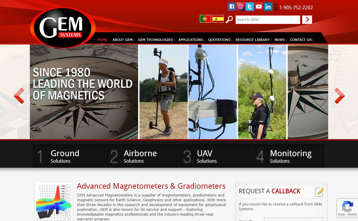 Gem Systems | Gem Systems Advanced Magnetometer