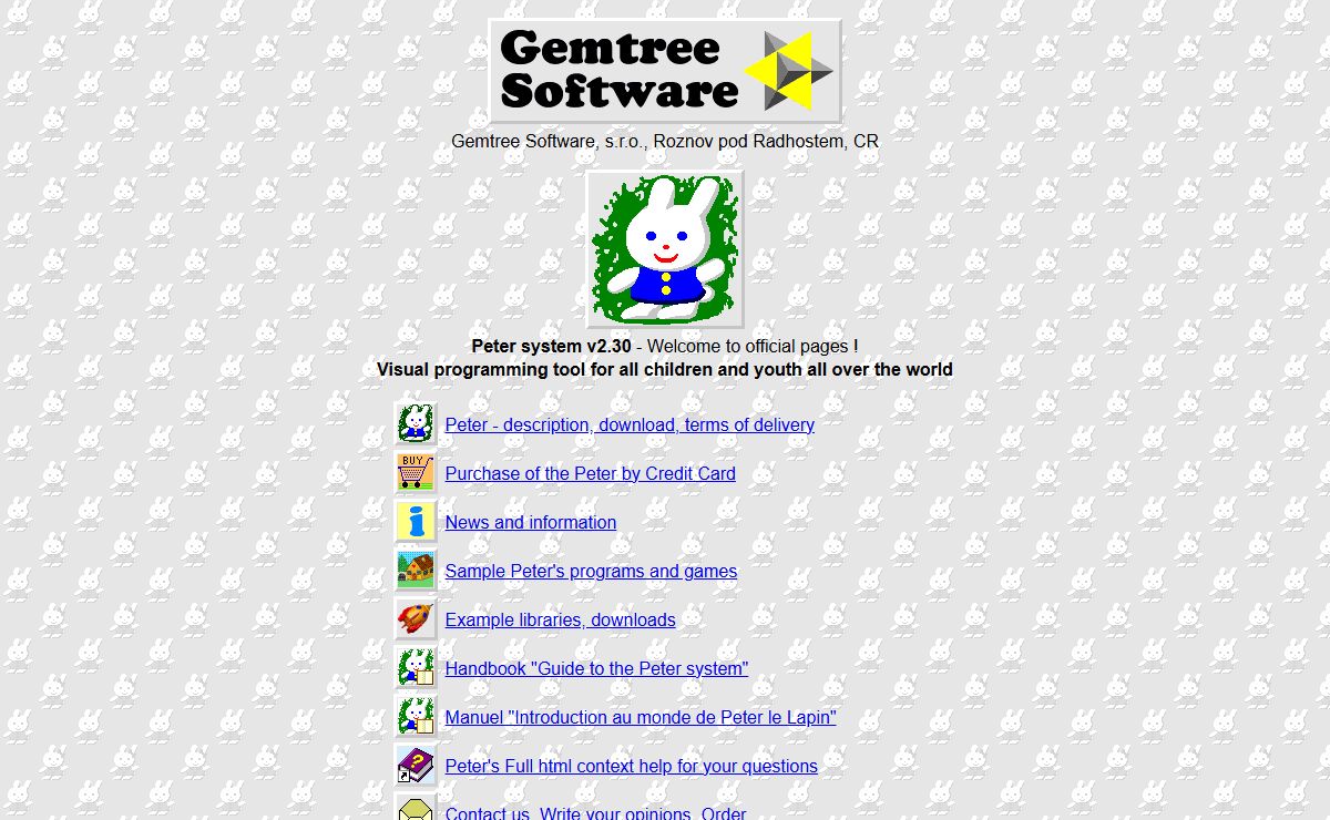 Gemtree Software - Playing with Programming by Visual Programming Tool Peter