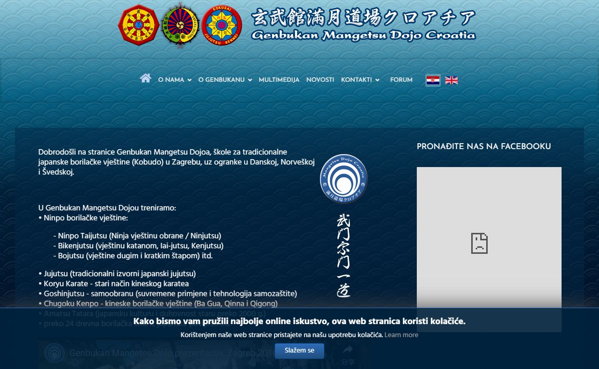 Početna - Genbukan Mangetsu Dojo