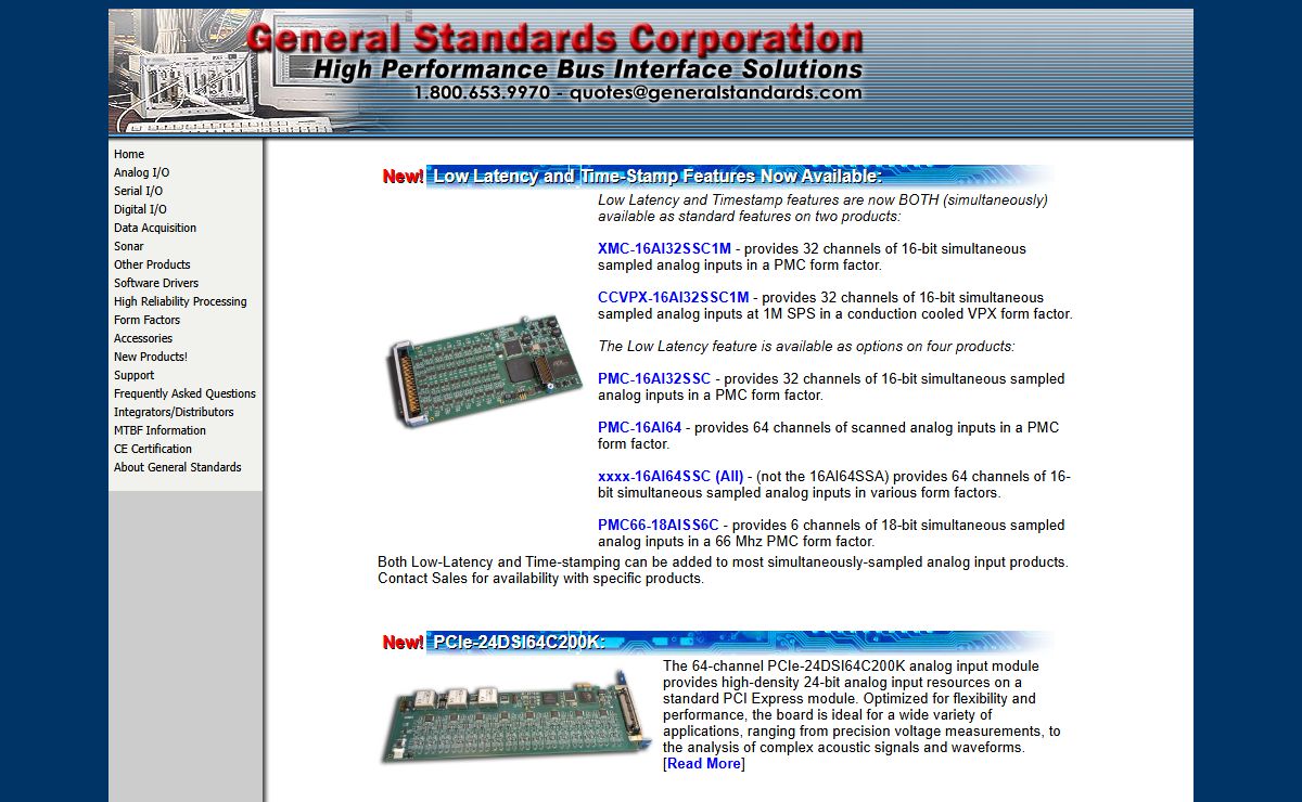 Welcome to GeneralStandards.com