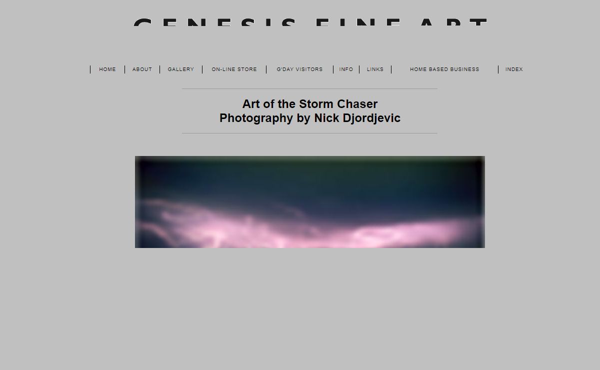Lightning and landscape photography posters pictures prints and award winning photo's and photography by Genesis Fine Art Photography's Nick Djordjevic M.Photog (AIPP). .