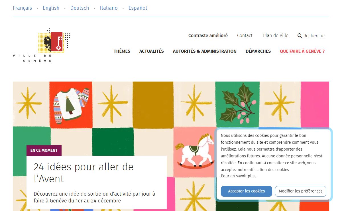Page d'accueil - Ville de Genève - Site officiel