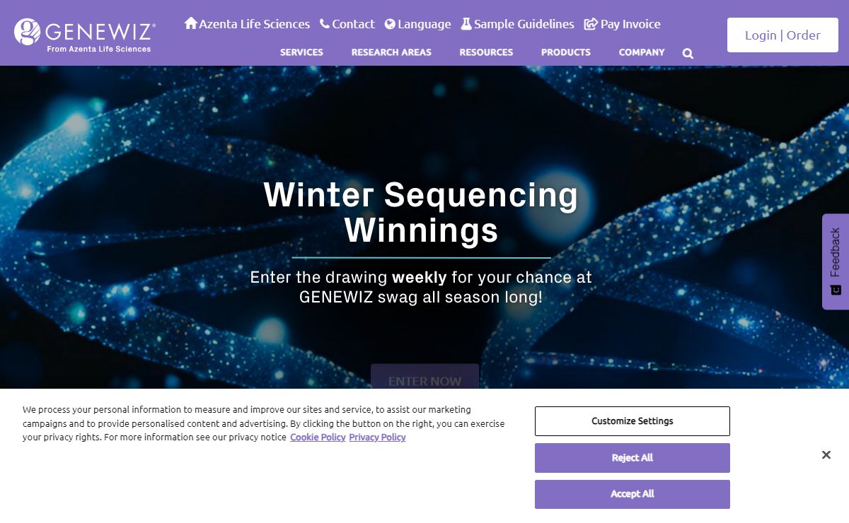 GENEWIZ from Azenta Life Sciences