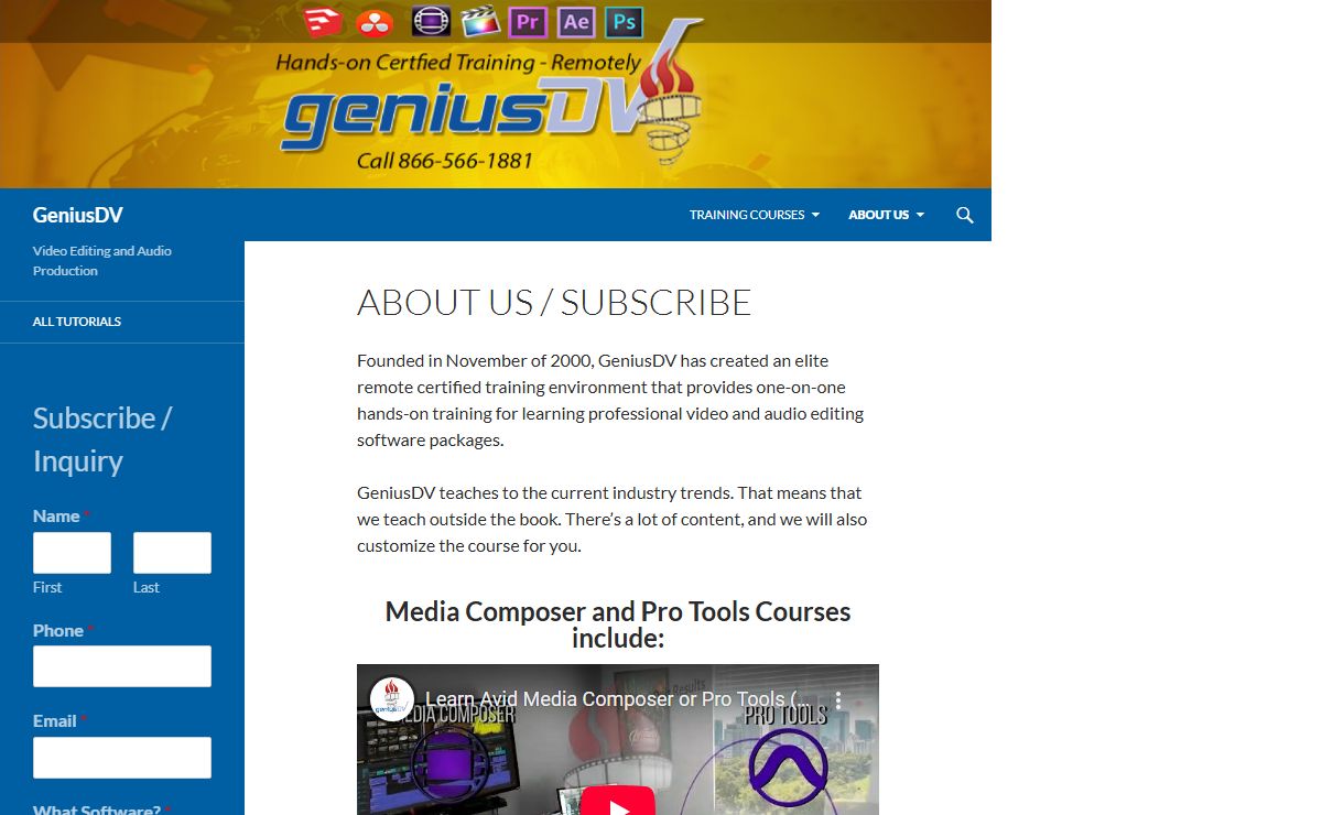 GeniusDV | Video Editing and Audio Production