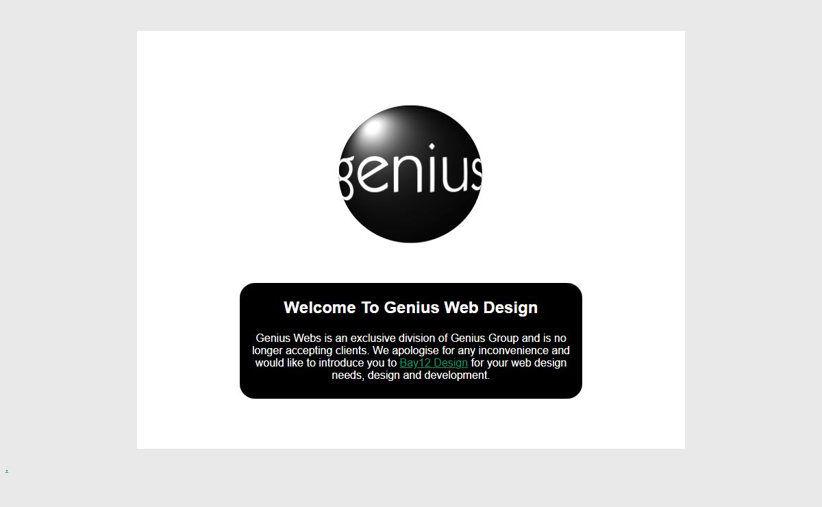 Genius Web Design