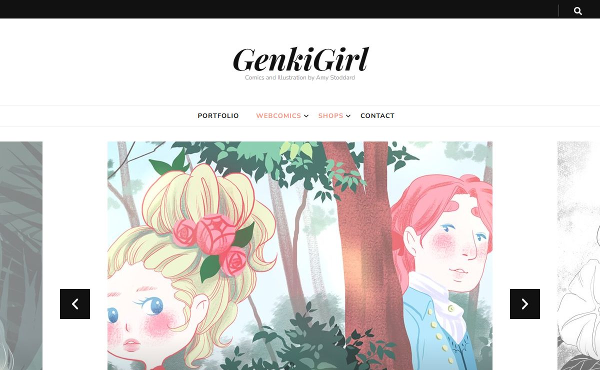 GenkiGirl – Comics and Illustration by Amy Stoddard
