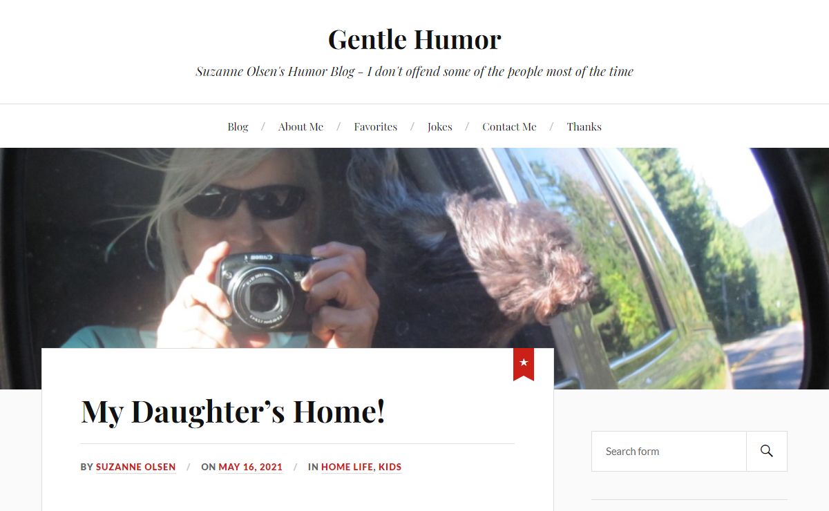 Gentle Humor – Suzanne Olsen's Humor Blog – I don't offend some of the people most of the time