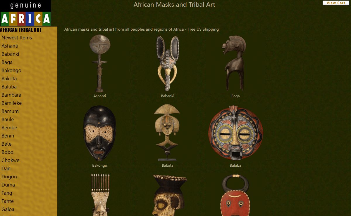 GenuineAfrica.com | African Masks | Tribal Art |
