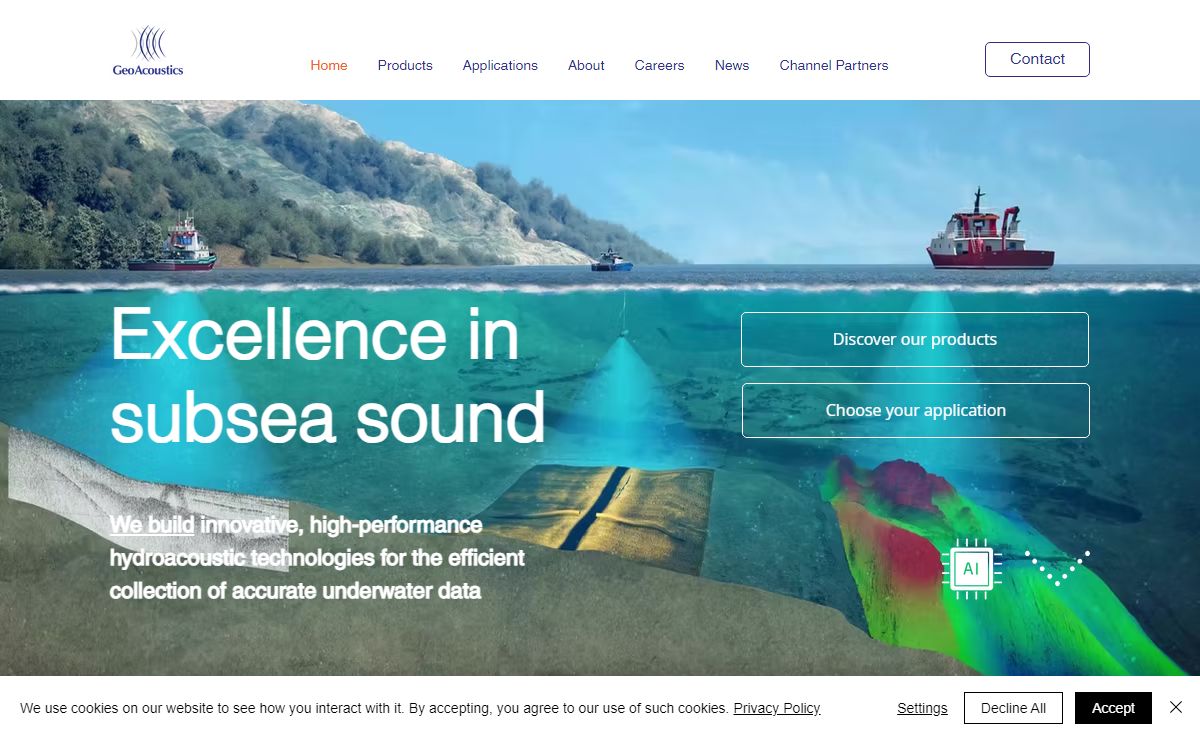 GeoAcoustics Ltd | Marine Survey Technology