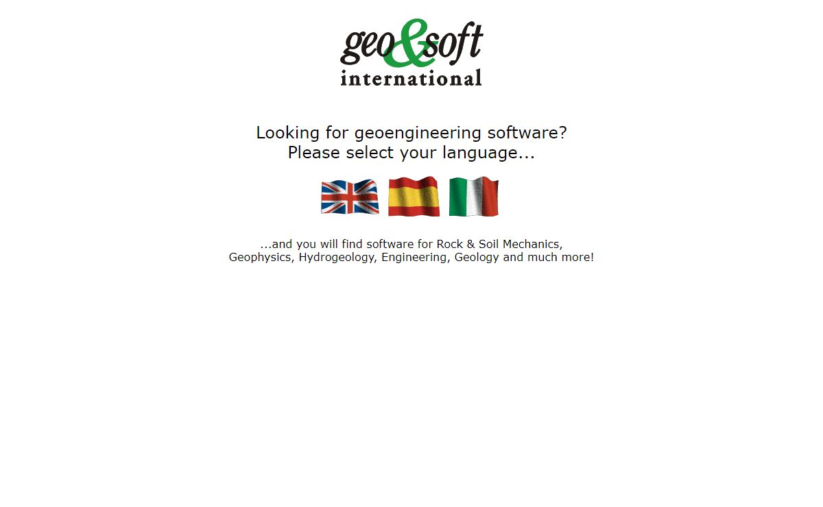 geo&soft Home Page