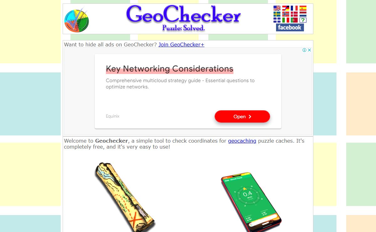 GeoChecker Geocaching Coordinates Checker