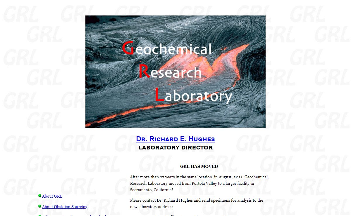 Geochemical Research Laboratory