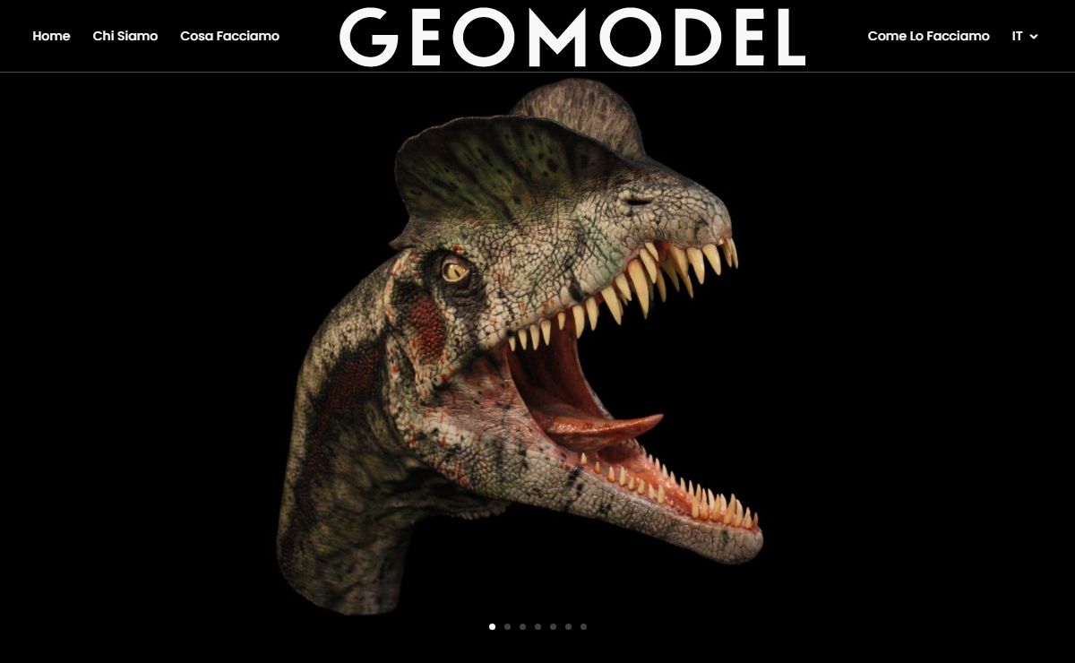 Geomodel:Laboratorio di Dinosauri e Creazioni scientifiche in scala reale