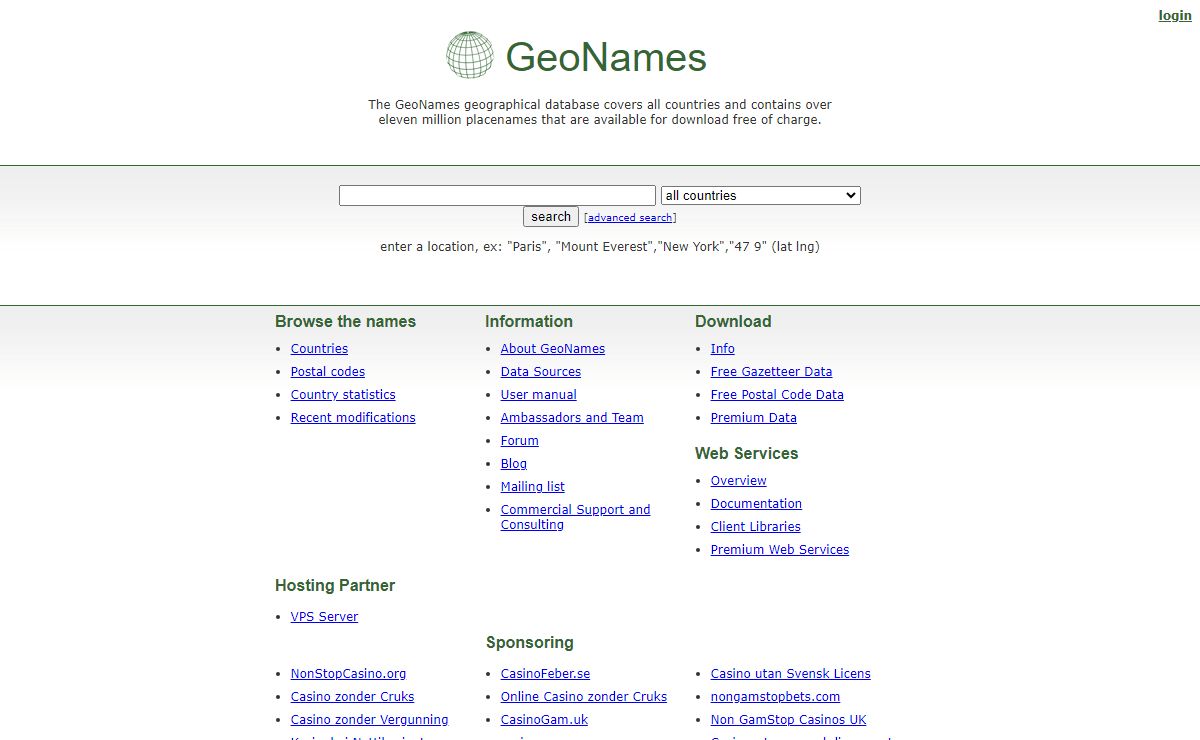 GeoNames