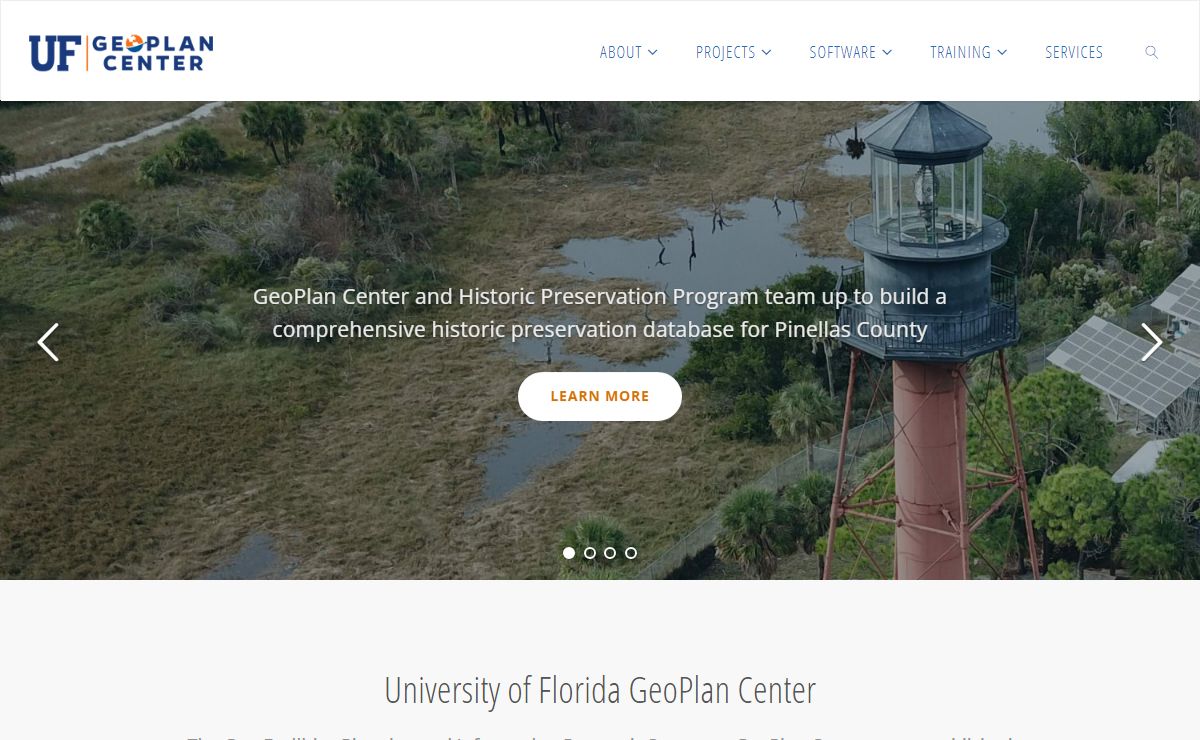 University of Florida GeoPlan Center – Geo-Facilities Planning and Information Research Center