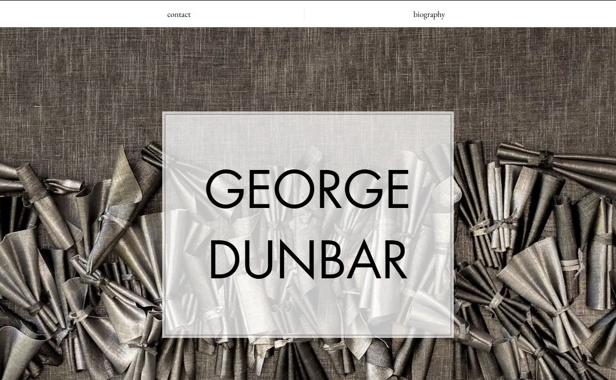 George Dunbar Bio