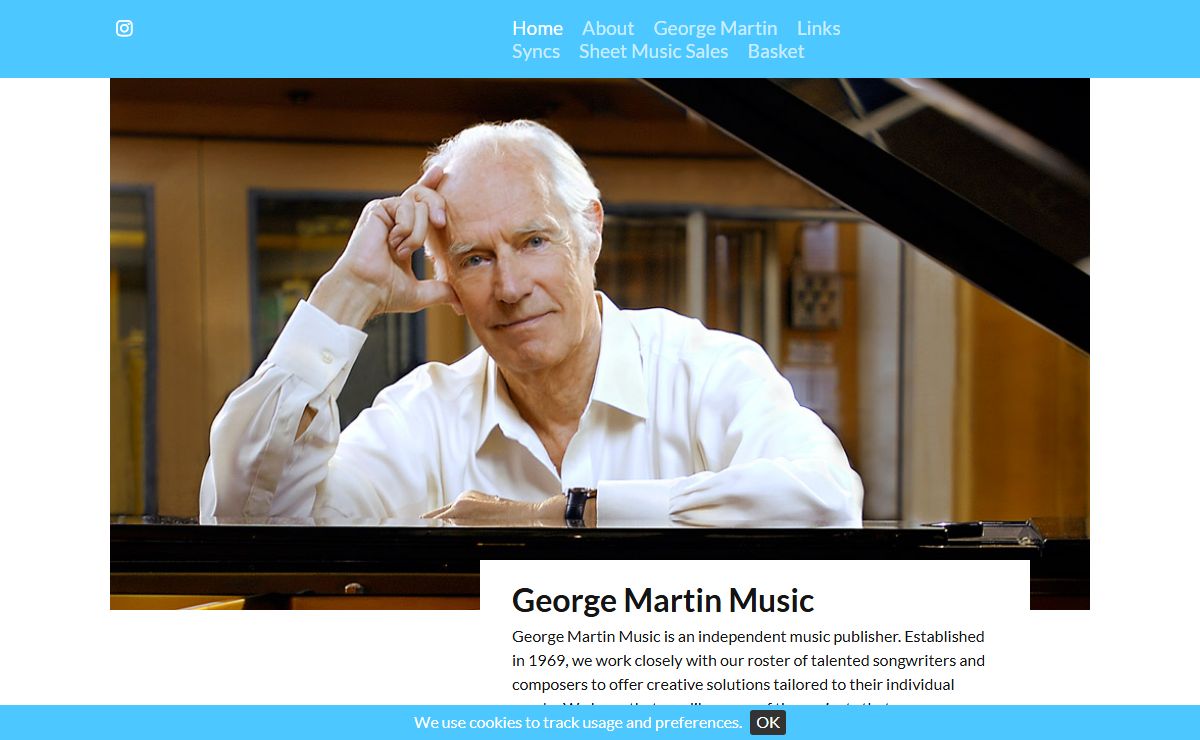 George Martin Music – Independent music publisher