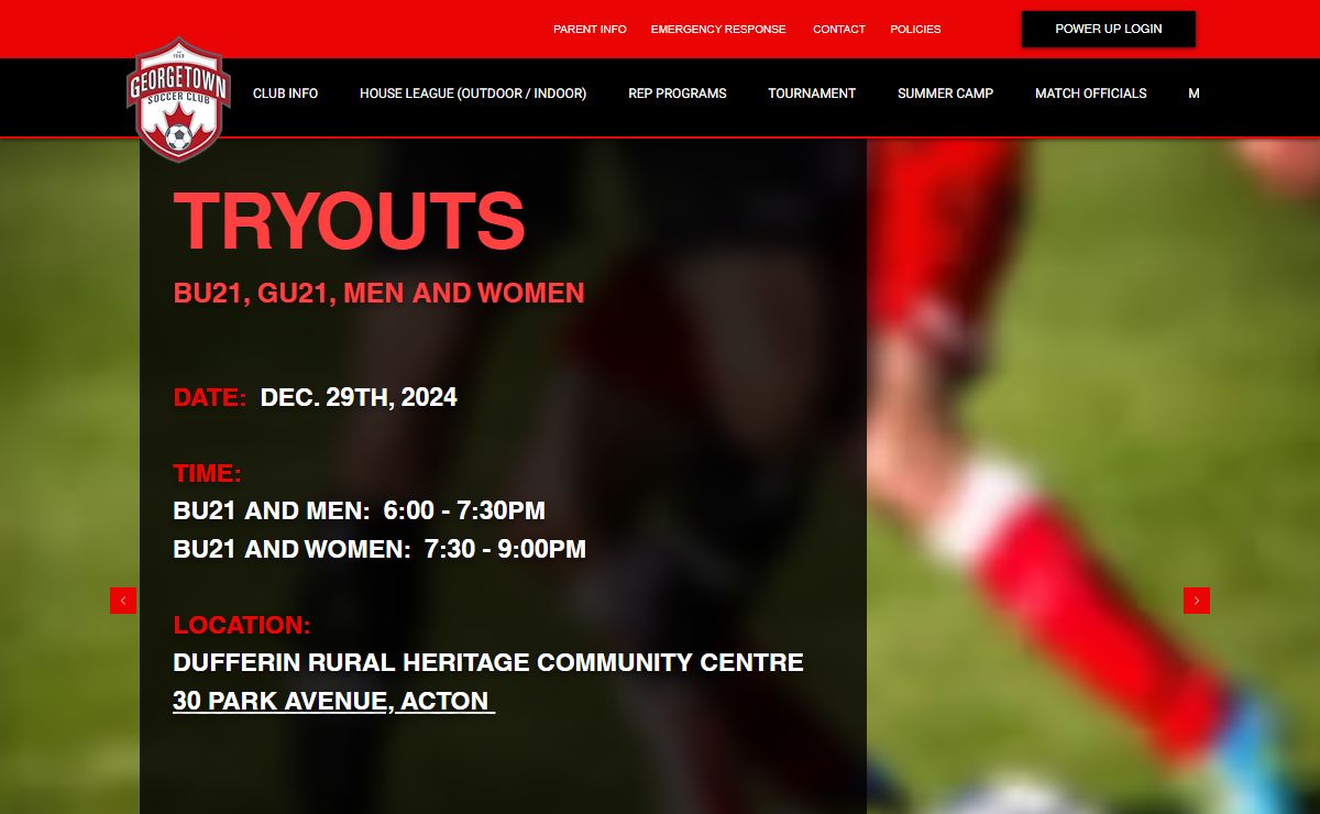 Georgetown Soccer Club | House, Rep, and Development Soccer | Halton Hills