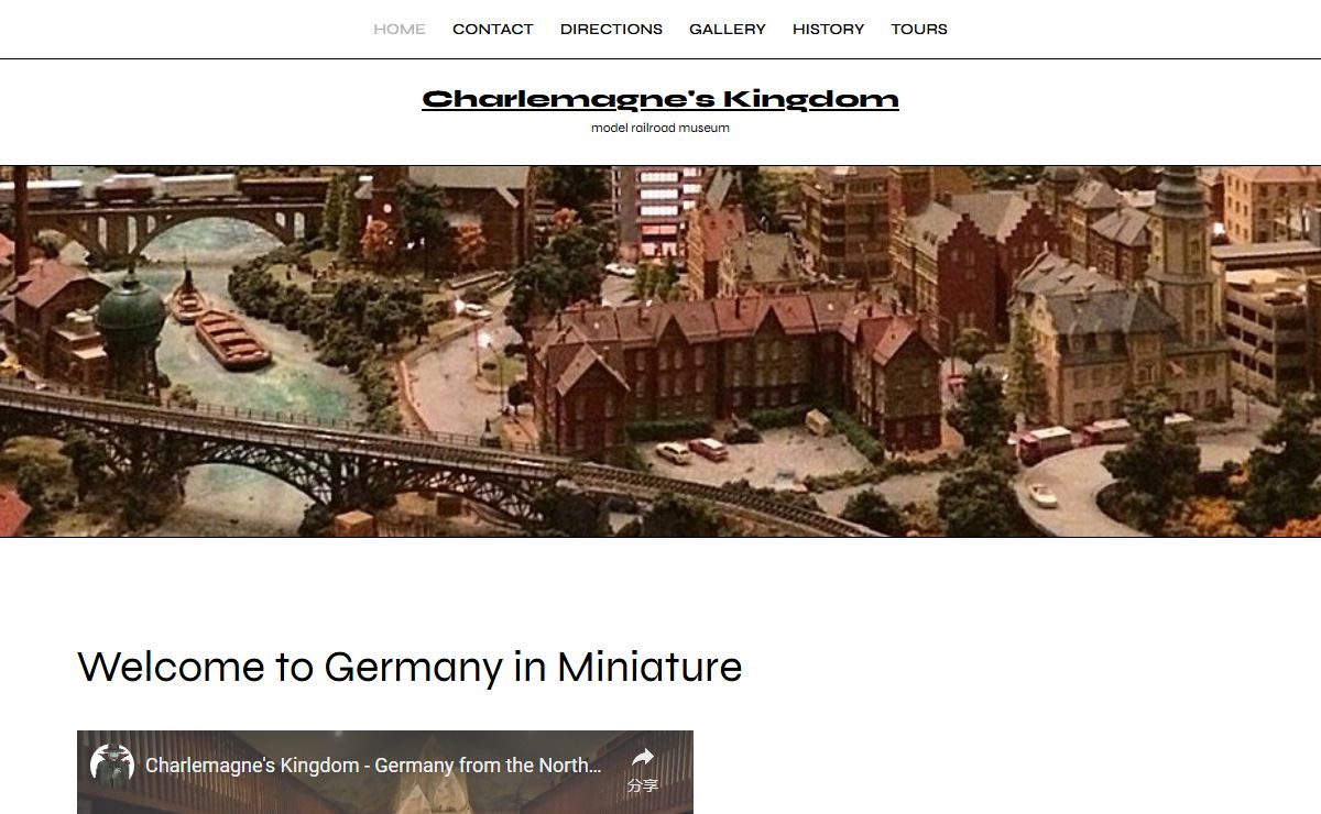 Charlemagne's Kingdom – model railroad museum