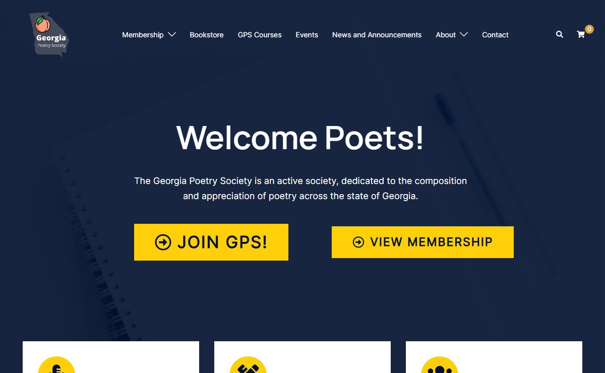 Georgia Poetry Society - Georgia Poetry Society