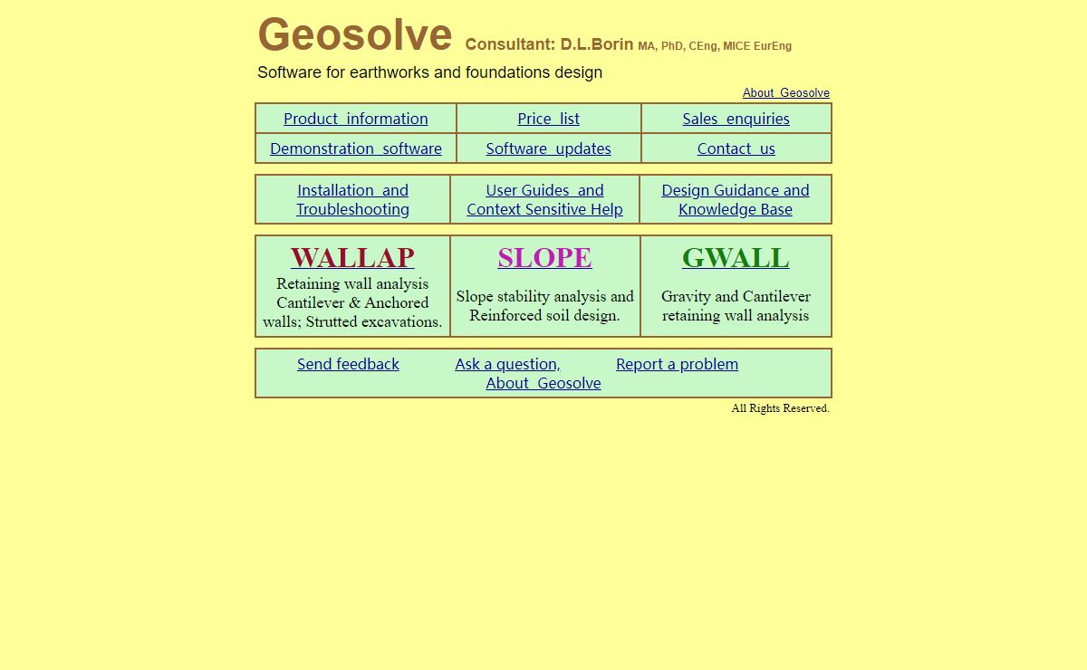 Geosolve         
