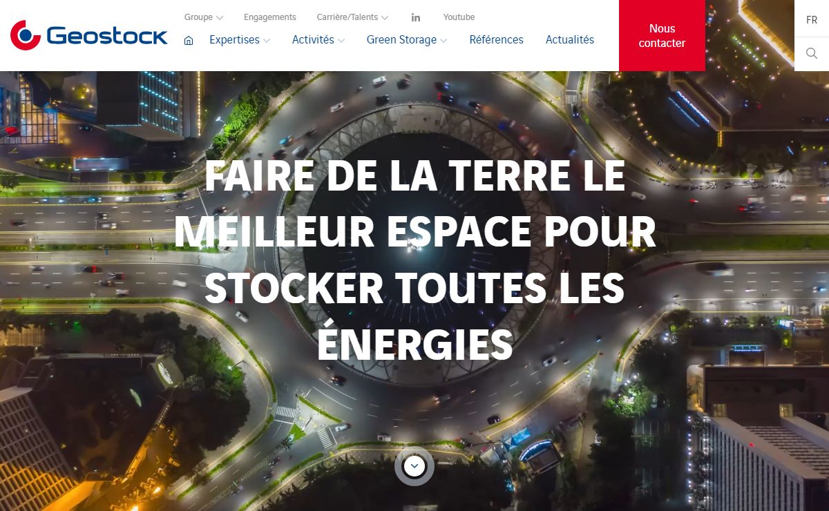 Geostock - Spécialiste du stockage souterrain d'énergie et de CO2 | Geostock