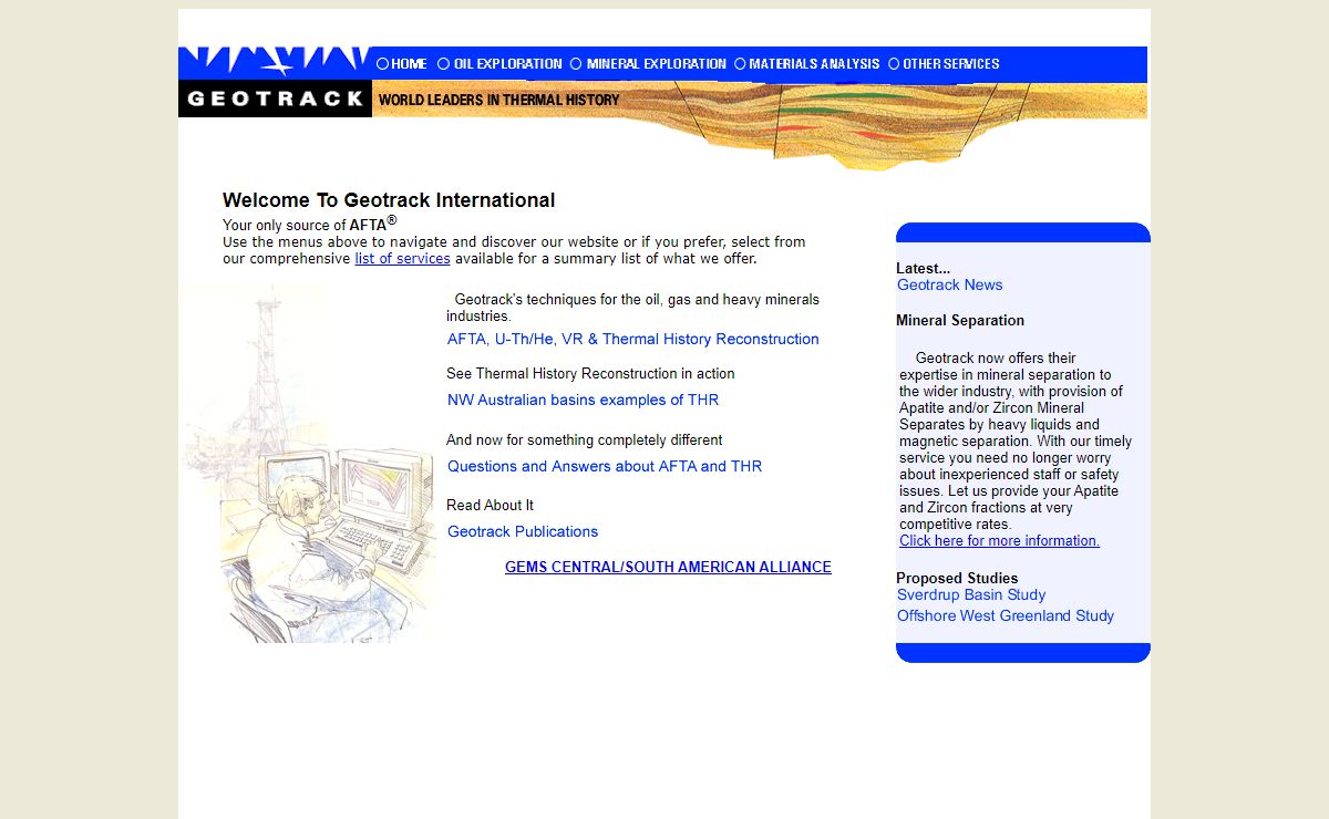 Welcome To Geotrack International