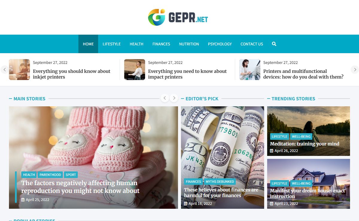 GEPR.NET - a perfect place to explore the world