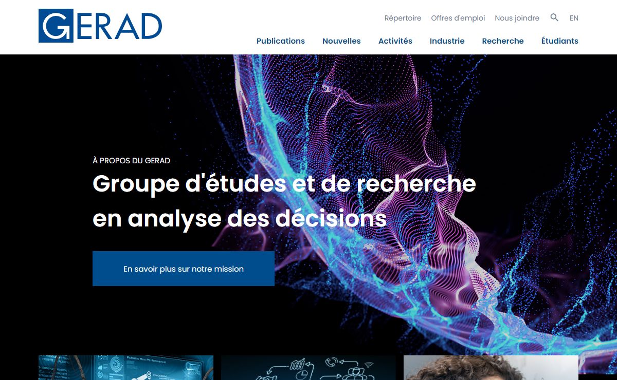 Accueil : GERAD