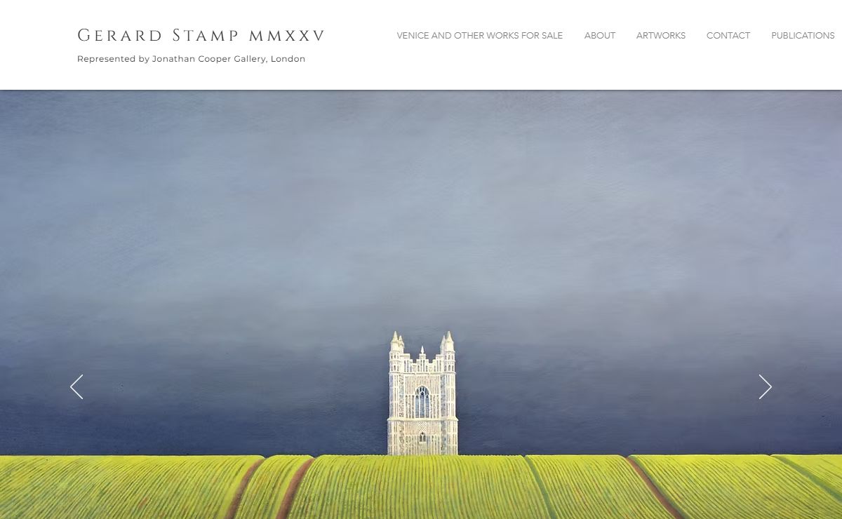 Home | Gerard Stamp MMXXV