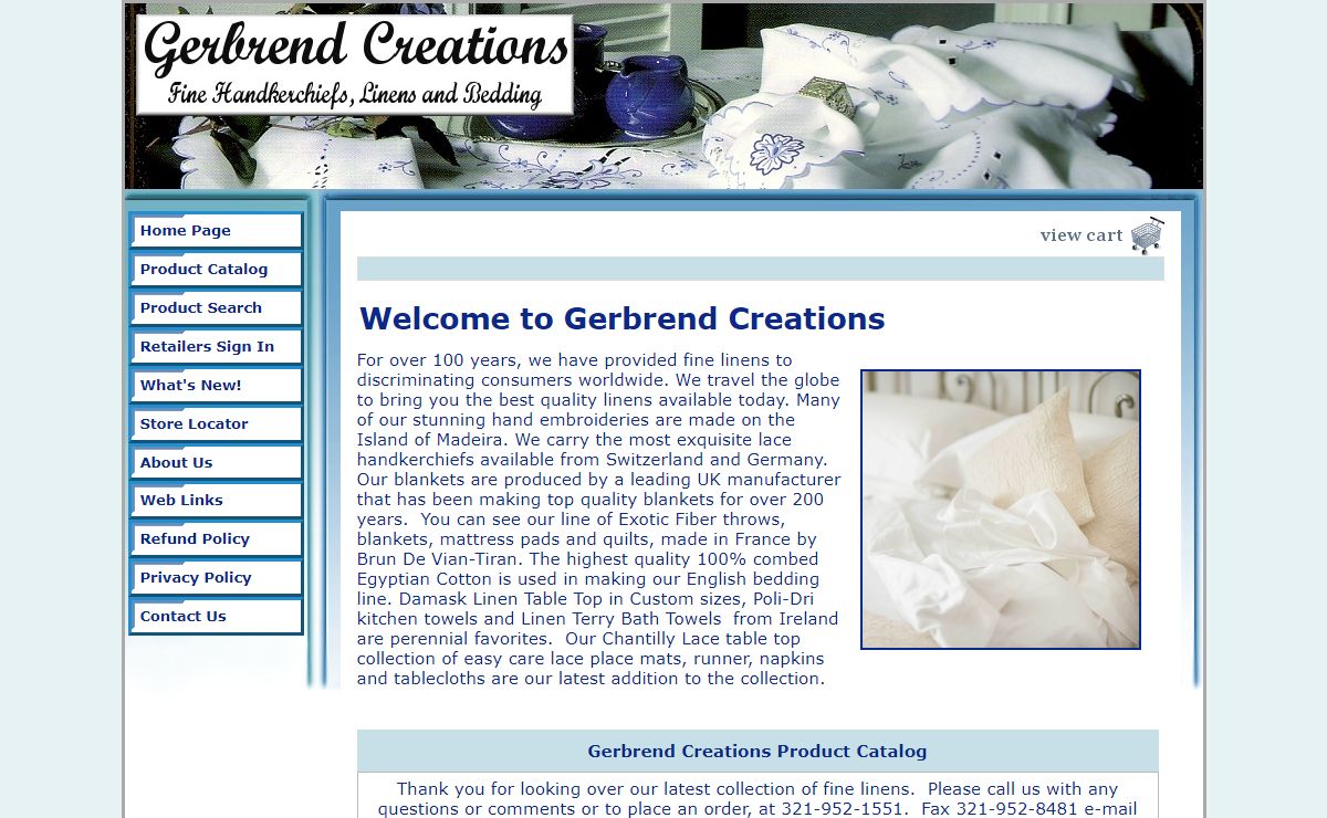 Gerbrend Creations | Ladies Handkerchiefs, Towels, Blankets, Hand embroidered Madeira linens, Melbourne, FL