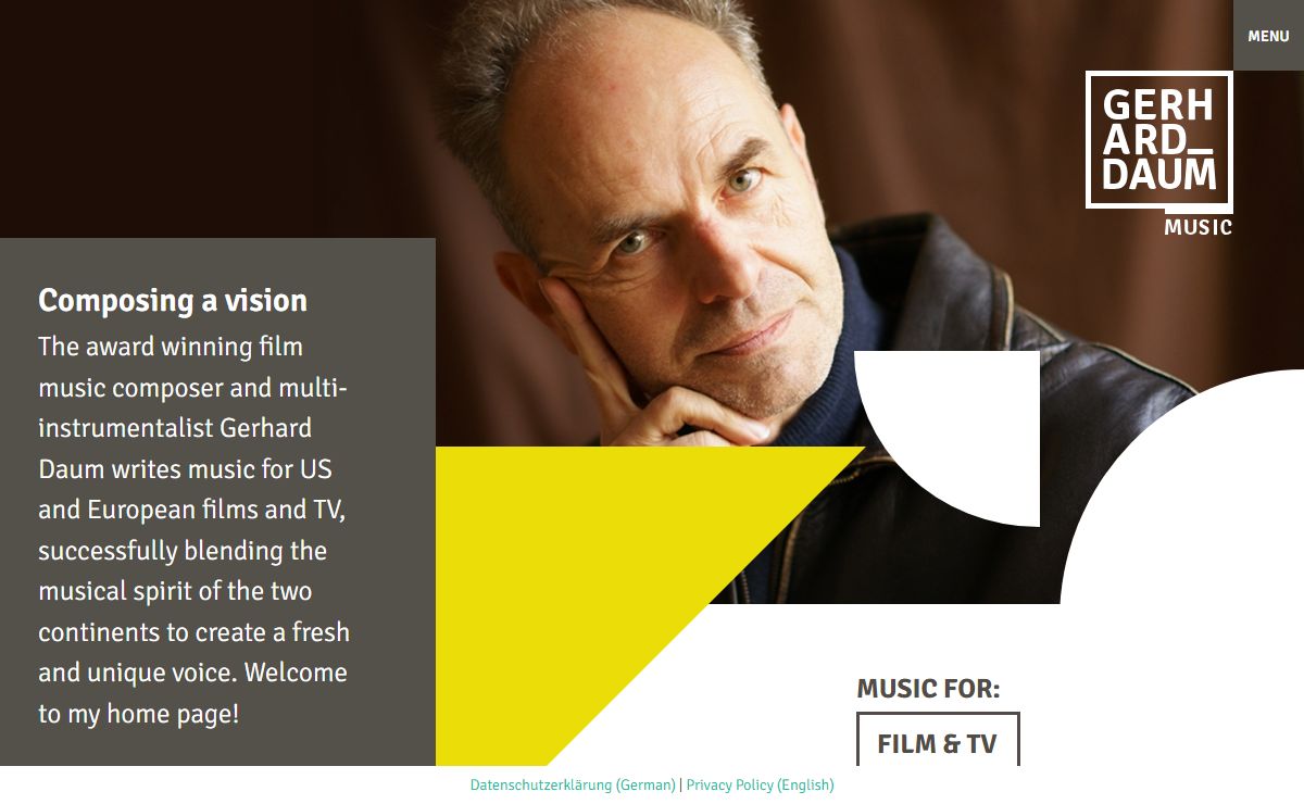 Gerhard Daum – composer site