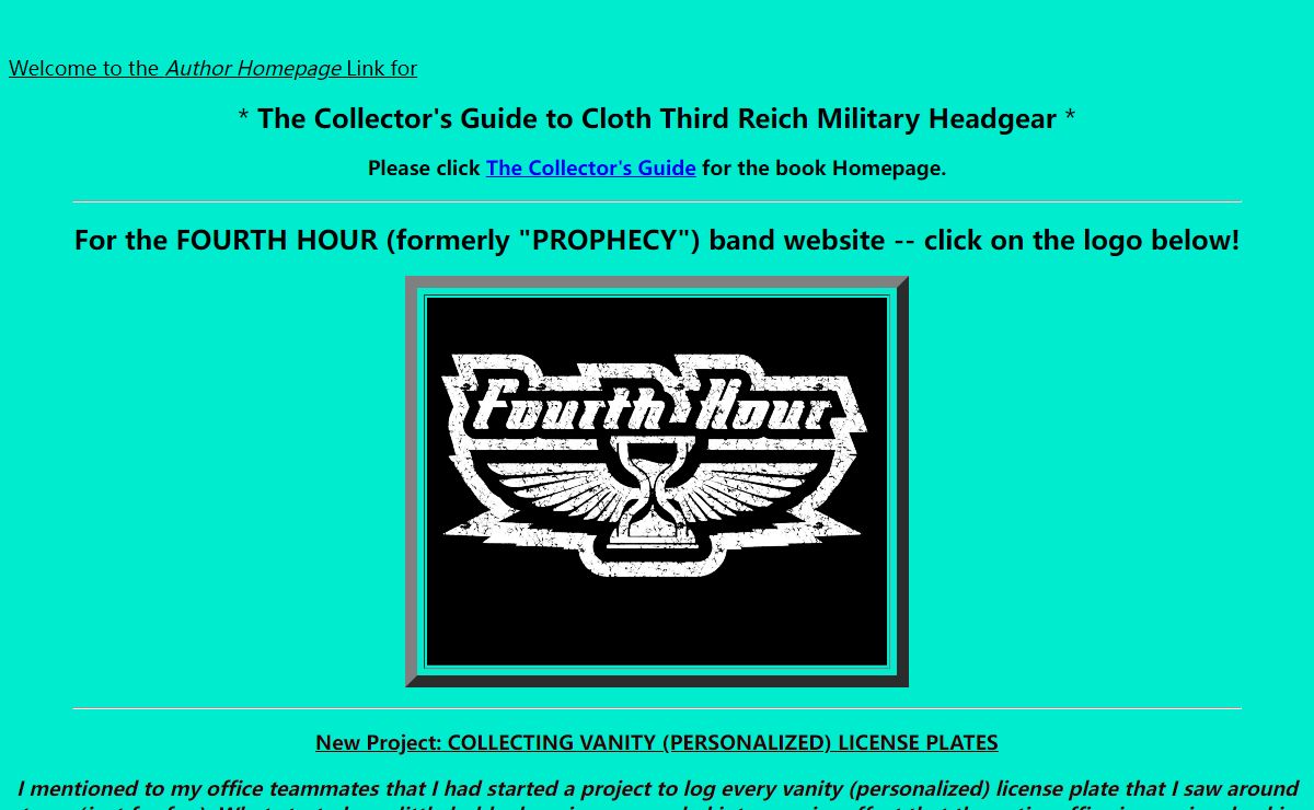 The Collector's Guide to Cloth Third Reich Military Headgear" 23 AUG 2015