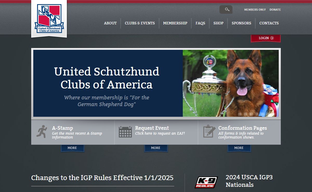 United Schutzhund Clubs of America | German Shepherd Dog Trainers & Breeders