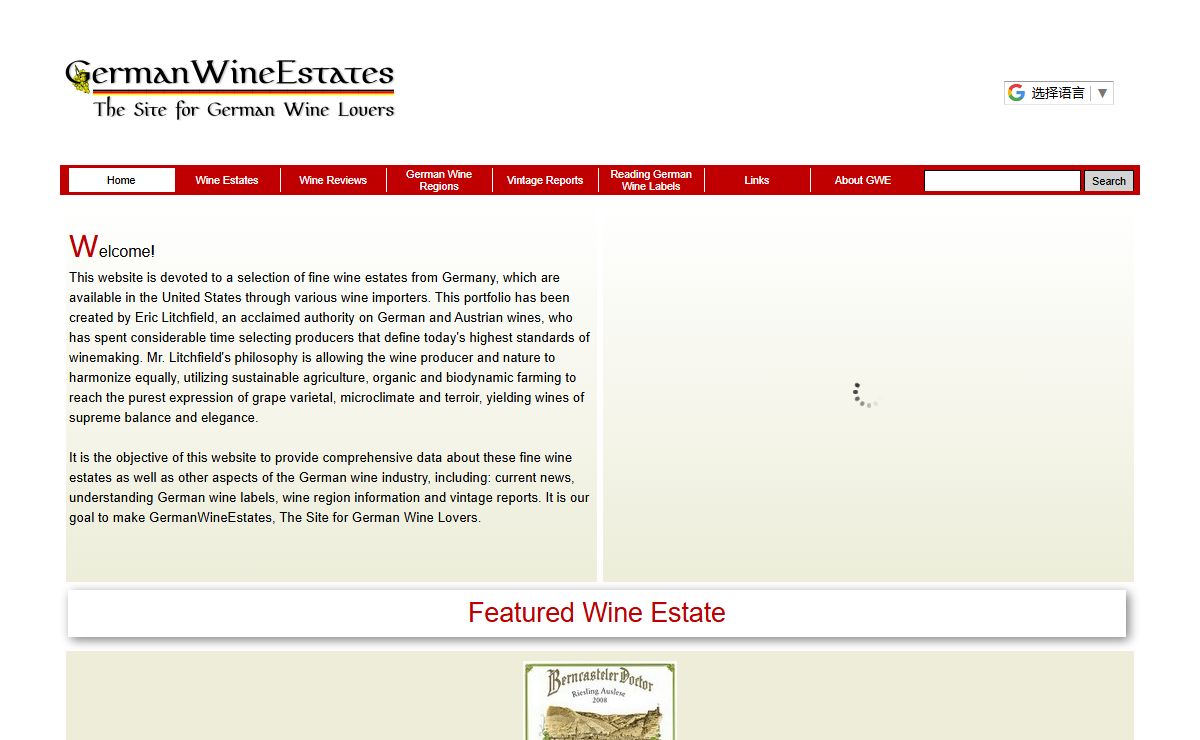 GermanWineEstates - The Site for German Wine Lovers