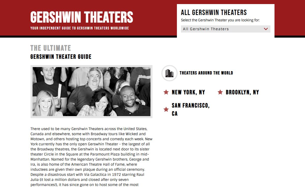 Gershwin Theaters