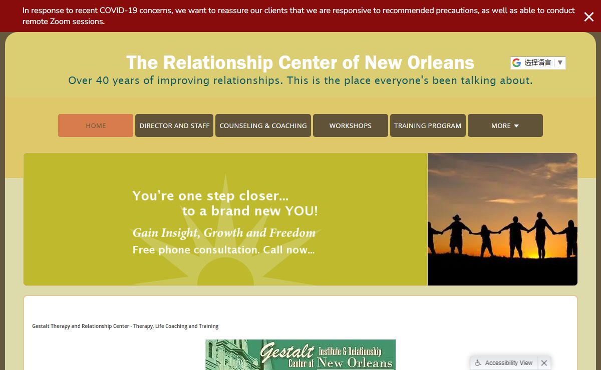 CALL 504.931.9022 Gestalt Institute: Offering Counseling, Life Coaching, Anger Management and Therapy for Individuals, Relationships - Greater New Orleans, Metairie, North Shore