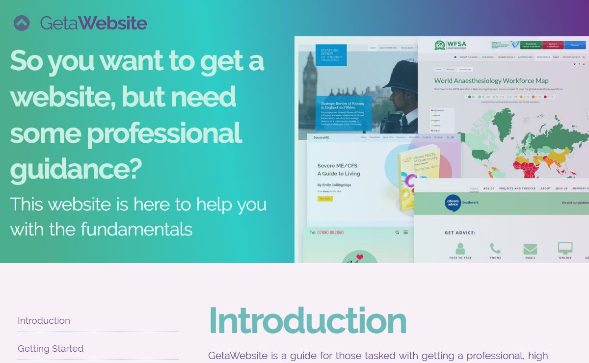 Get a Website - The things you need to know: Website Planning, Usability, Hosting, Promotion