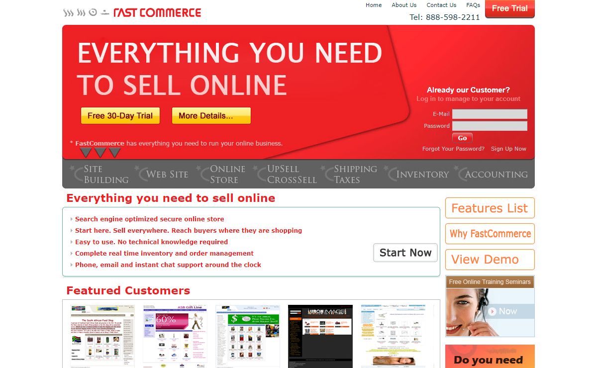 Free Shopping Cart Software | ecommerce software | online store builder