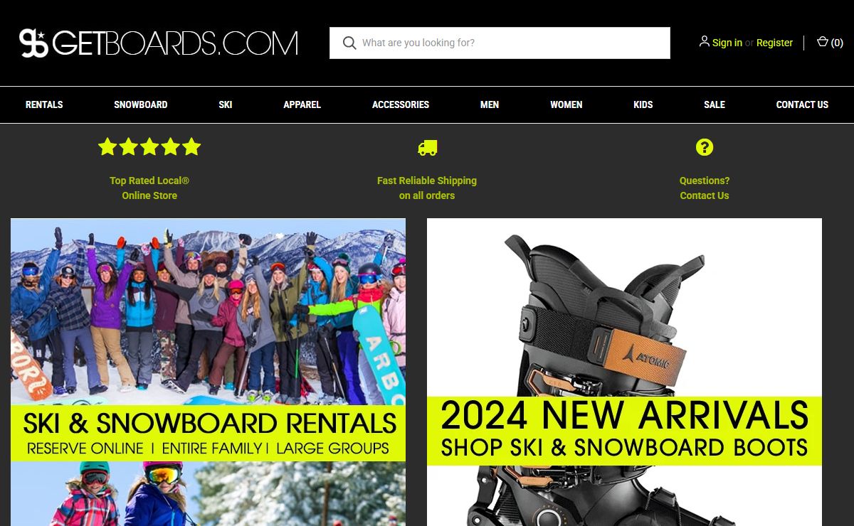 Big Bear Lake Snowboard & Ski Rental Shop | Get Boards
