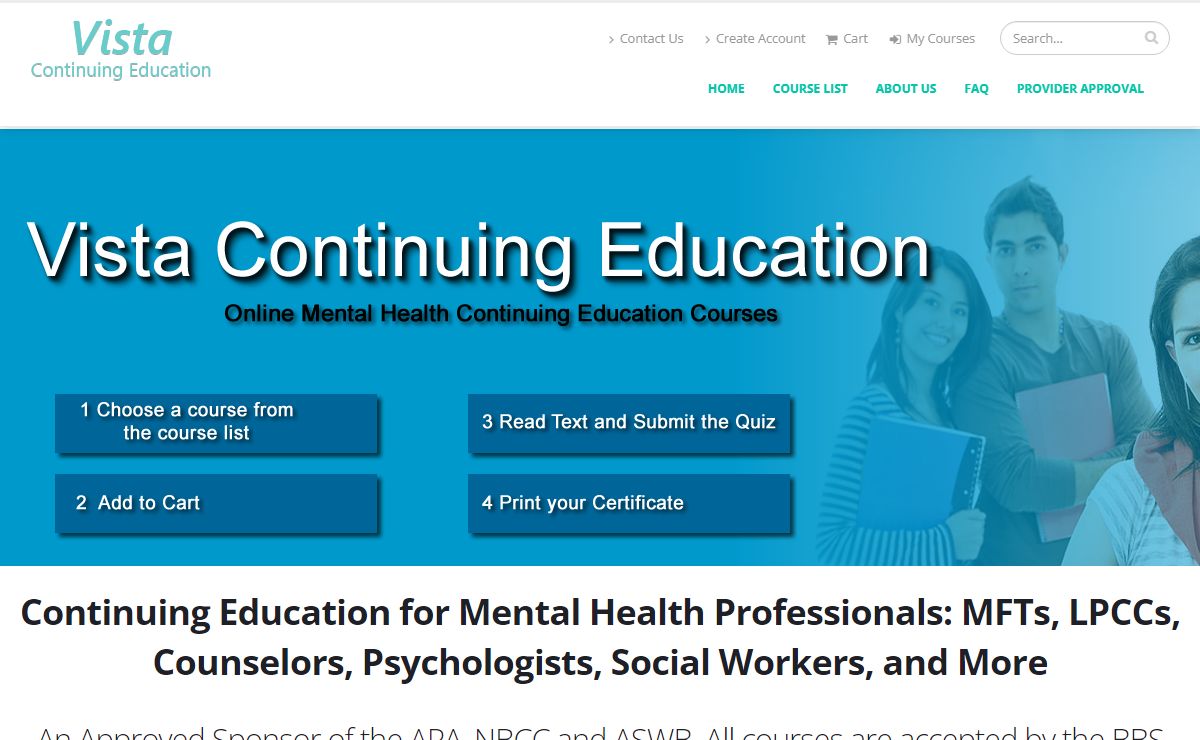 Online CE, Continuing Education, Psychologists, MFTs, Counselors, Social Workers
