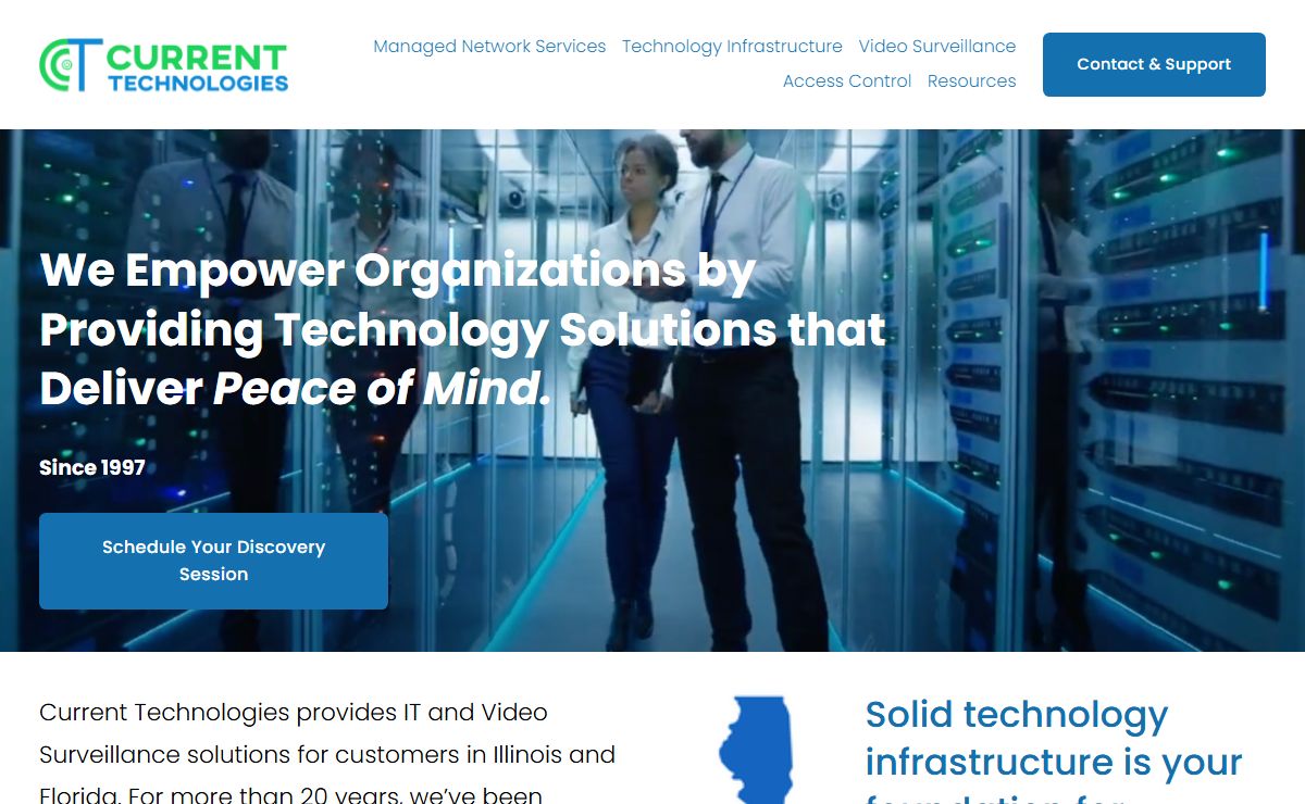 Current Technologies | IT Services | Security Cameras