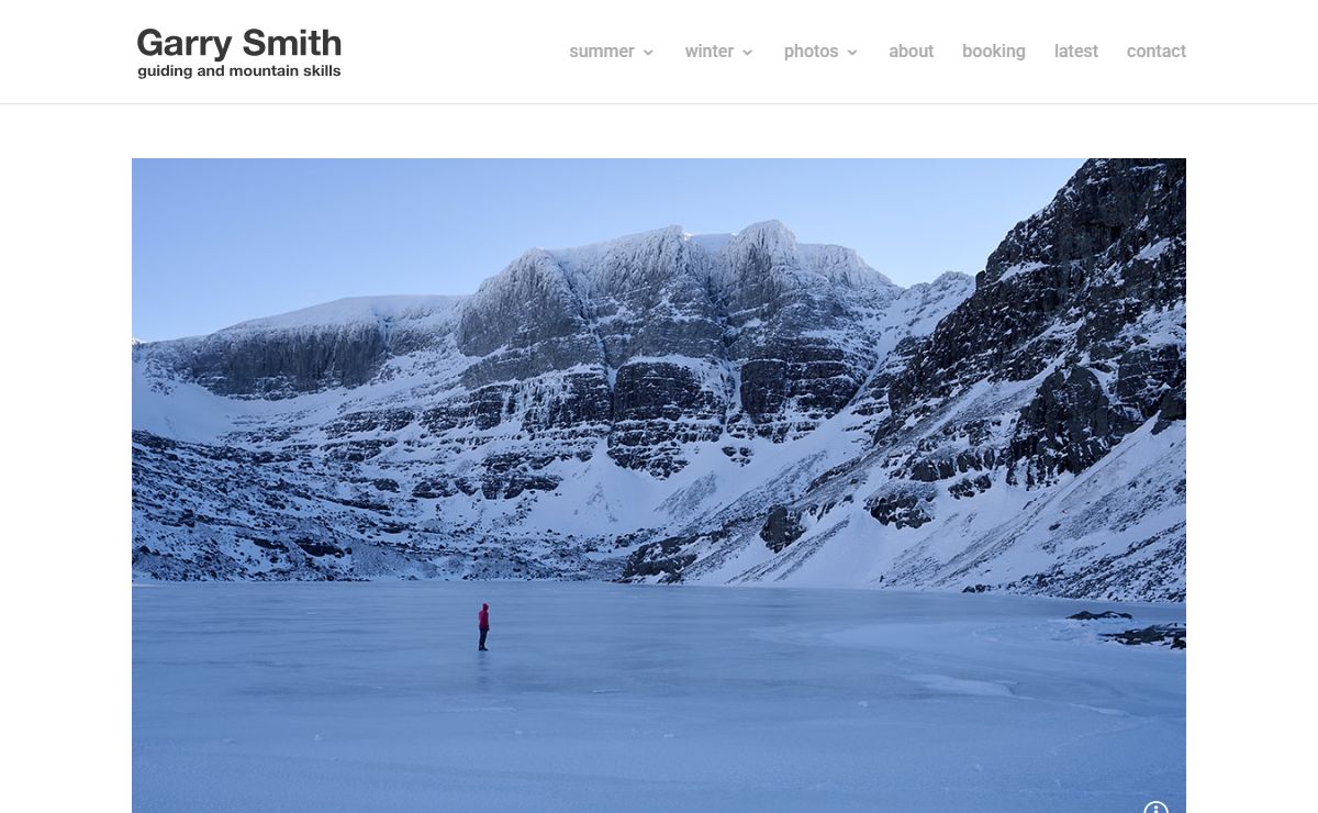 tailor-made courses - Garry Smith guiding and mountain skills