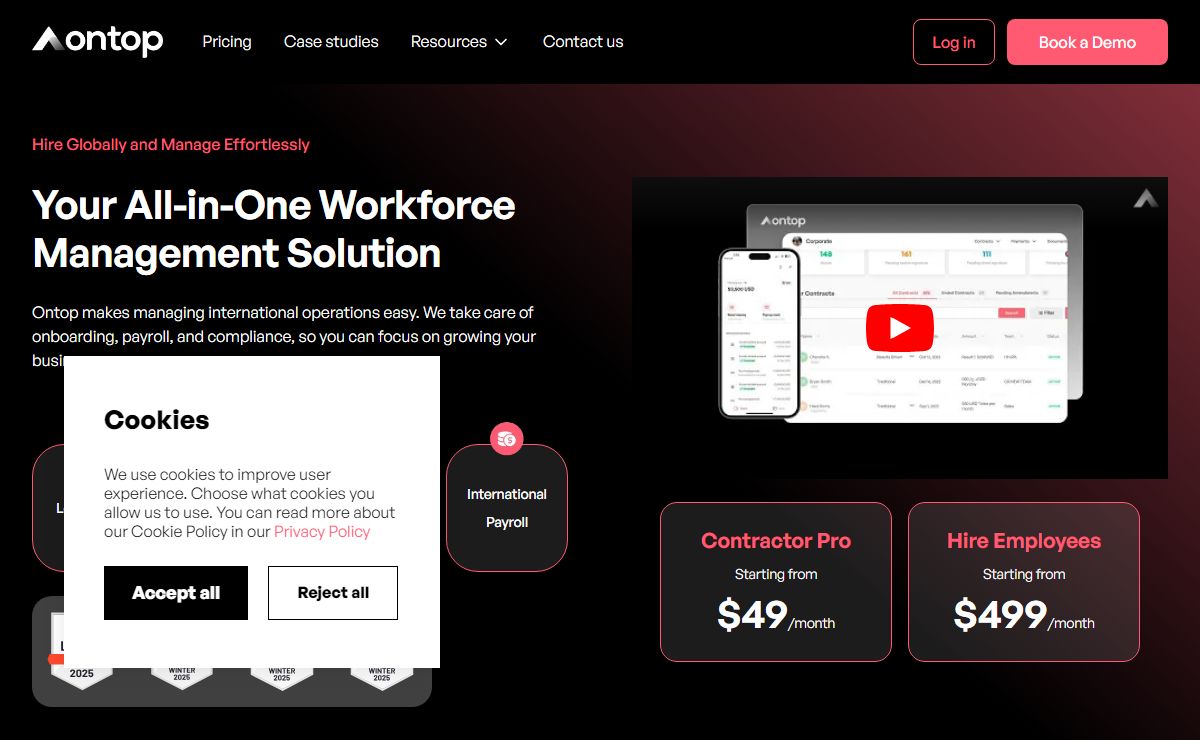 Multi-country Payroll and HR Solutions | Ontop
