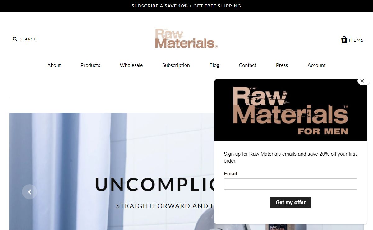 Raw Materials