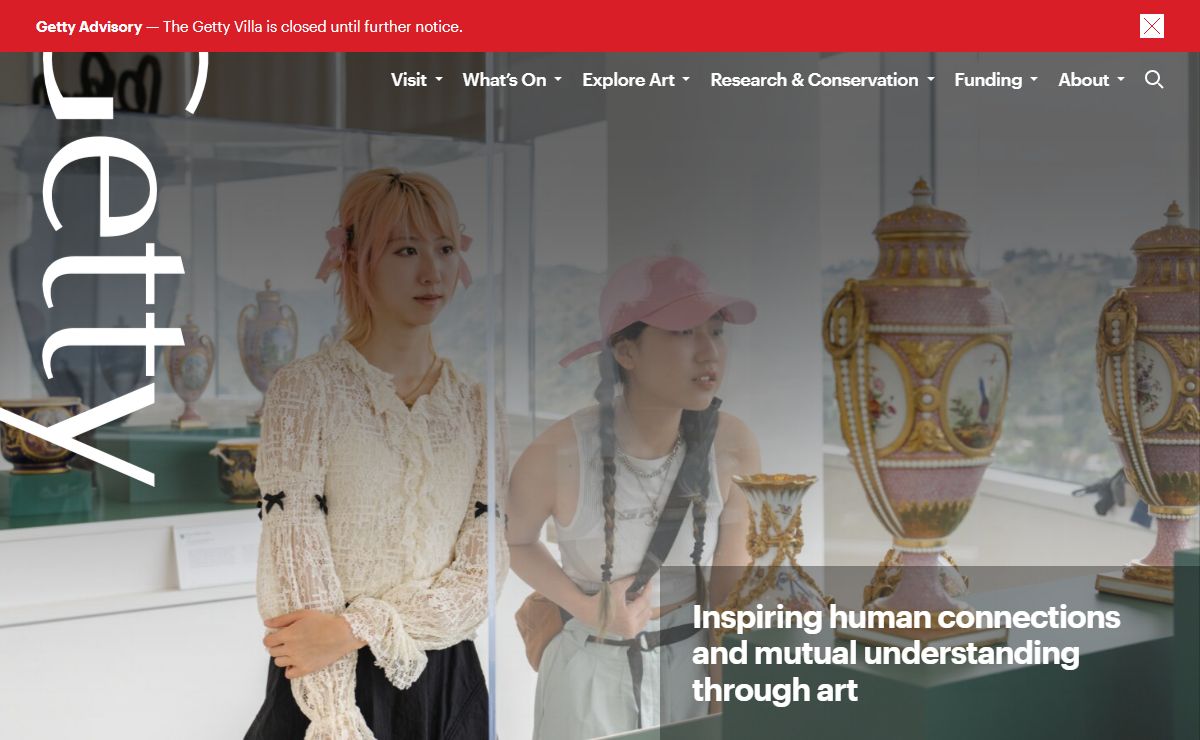 Getty: Resources for Visual Art and Cultural Heritage