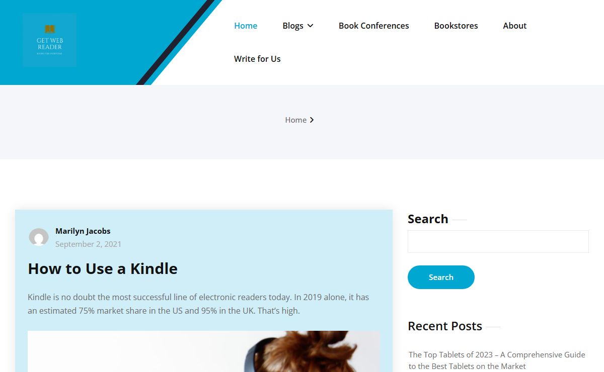 GetWebReader – Looking for a book does not need to be stressful and complicated. 